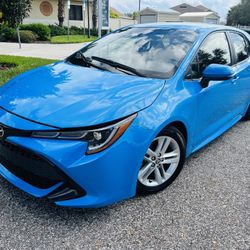 2019 TOYOTA COROLLA SE HATHBACK  