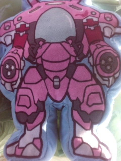 Overwatch D.VA Mech Pillow