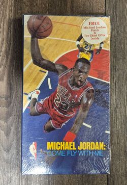 Michael Jordan: Come Fly With Me VHS 1989 new factory sealed $60