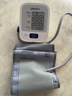 OMRON blood pressure monitor