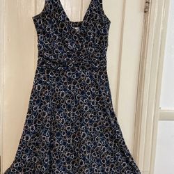 Karin stevens women’s sleeveless v neck dress size 10