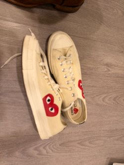 Comme des Garçons PLAY x Converse Chuck 70 Low sz 10