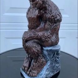 The Bigfoot Thinker Statue
