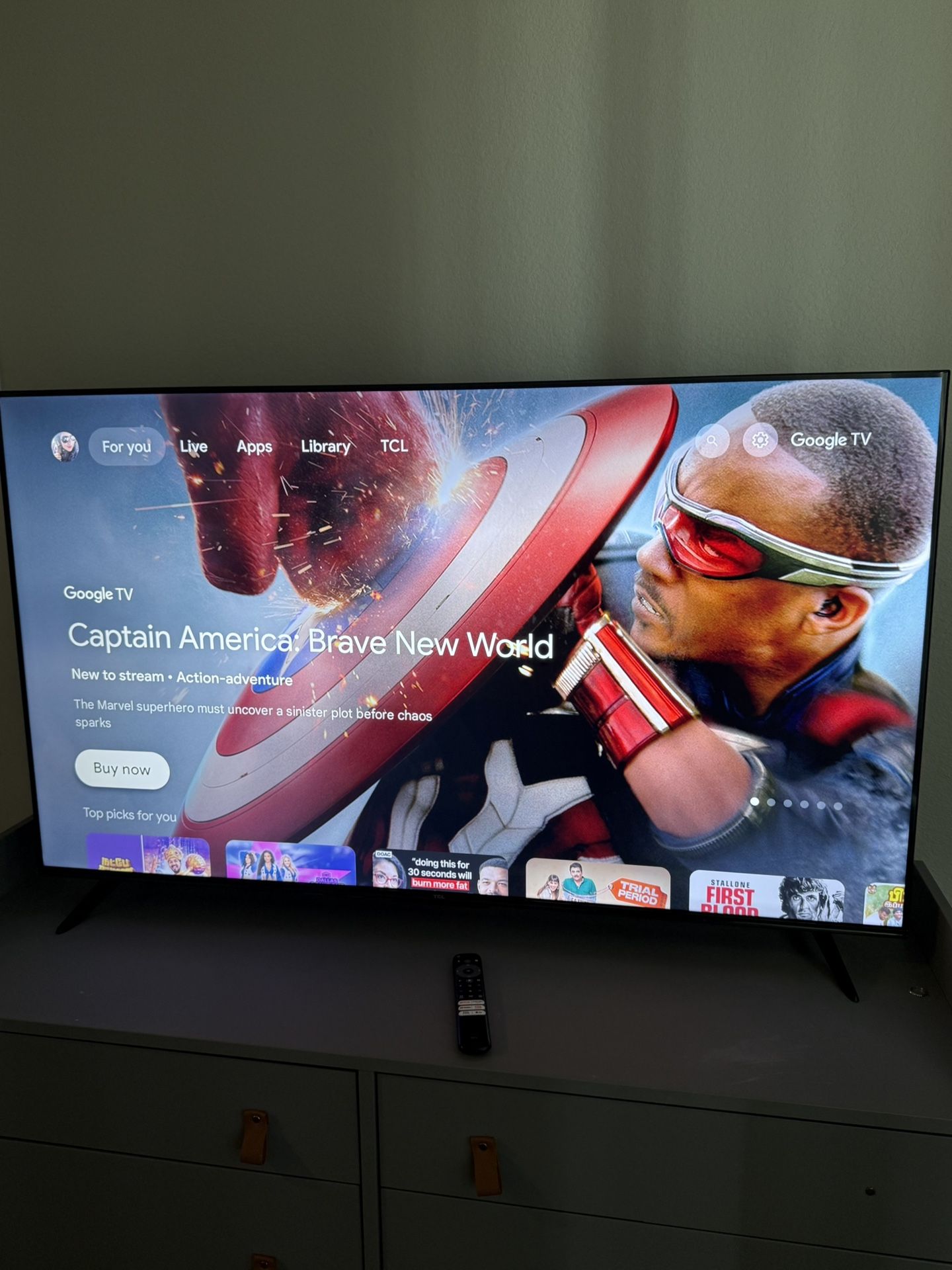 TCL 55’ Smart Tv 2023