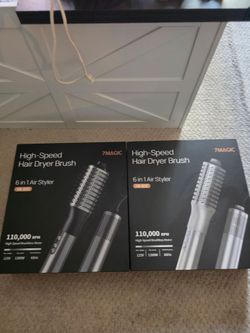 7MAGIC High-Speed Hair Dryer Brush 6-in-1 Air Styler HB-800