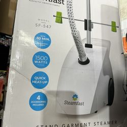 New Steamfast Full-Size Canister Garment Steamer $40 Firm 