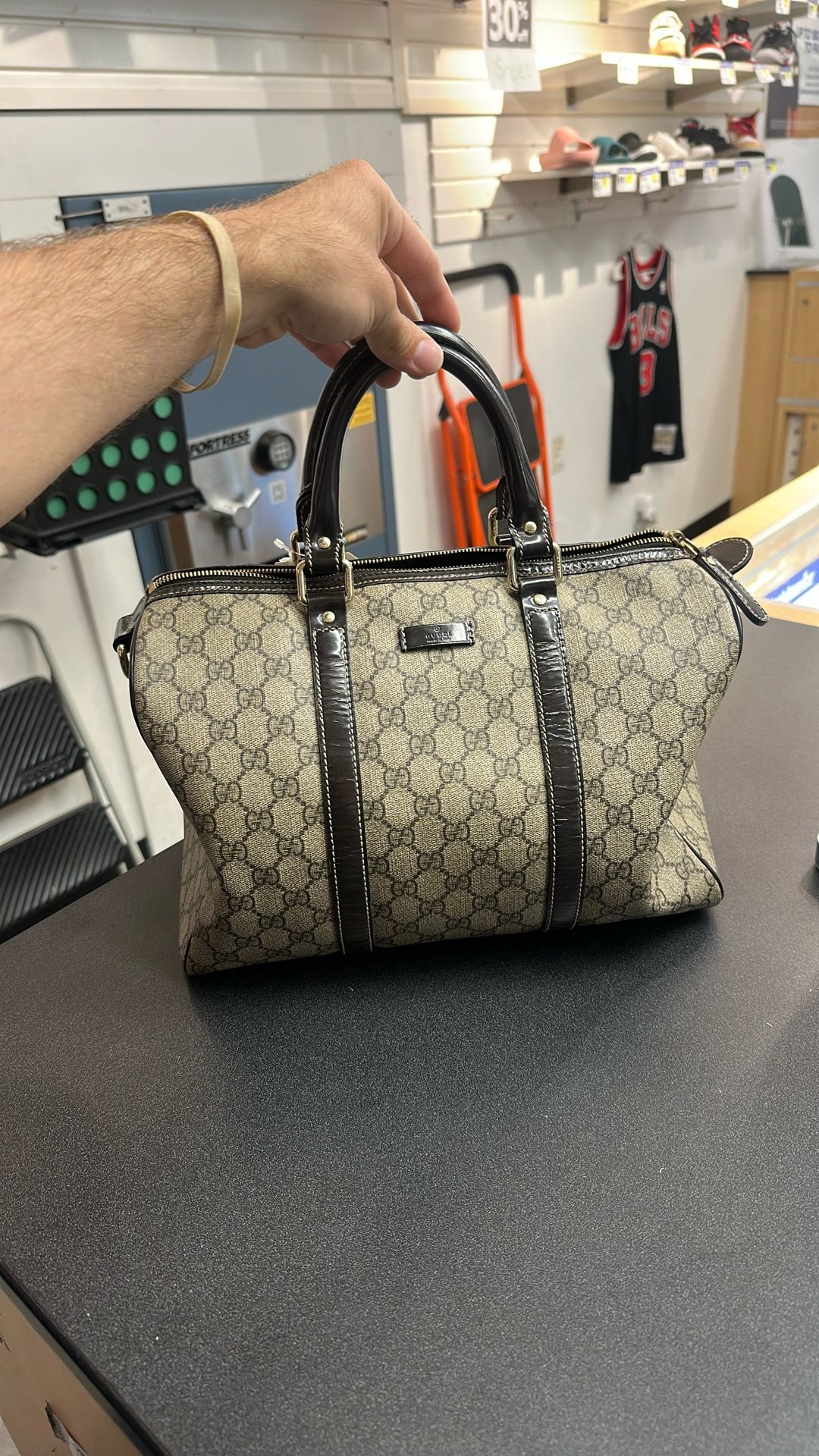 Gucci Boston Bag GG Supreme