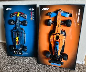 LEGO TECHNIC:Oracle Red Bull Racing Rb20 F1 Car (42206)-brand new. LEGO TECHNIC: McLaren Formula 1 Race Car (42141)-brand new.