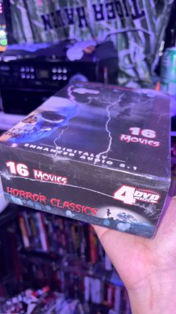16 HORROR CLASSIC MOVIES ( SEALED BUNDLE )