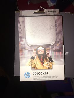 Hp sprocket prints photos instantly from your phone