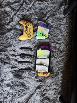 Switch OLED Splatoon 3 Edition Bundle + Nintendo Pro Controller + Extra Joy-Cons