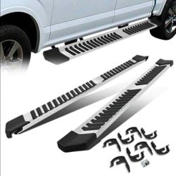 04-14 Ford F150 Side Steps Running Boards Step Bar Nerf Bar Estribos