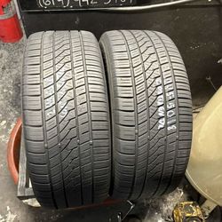 245-50-18 Continental PureContact Used Tire Pair $120 Free Mounting And Balancing 