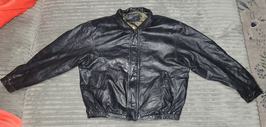 Port Authority Leather Jacket (Size: Large)