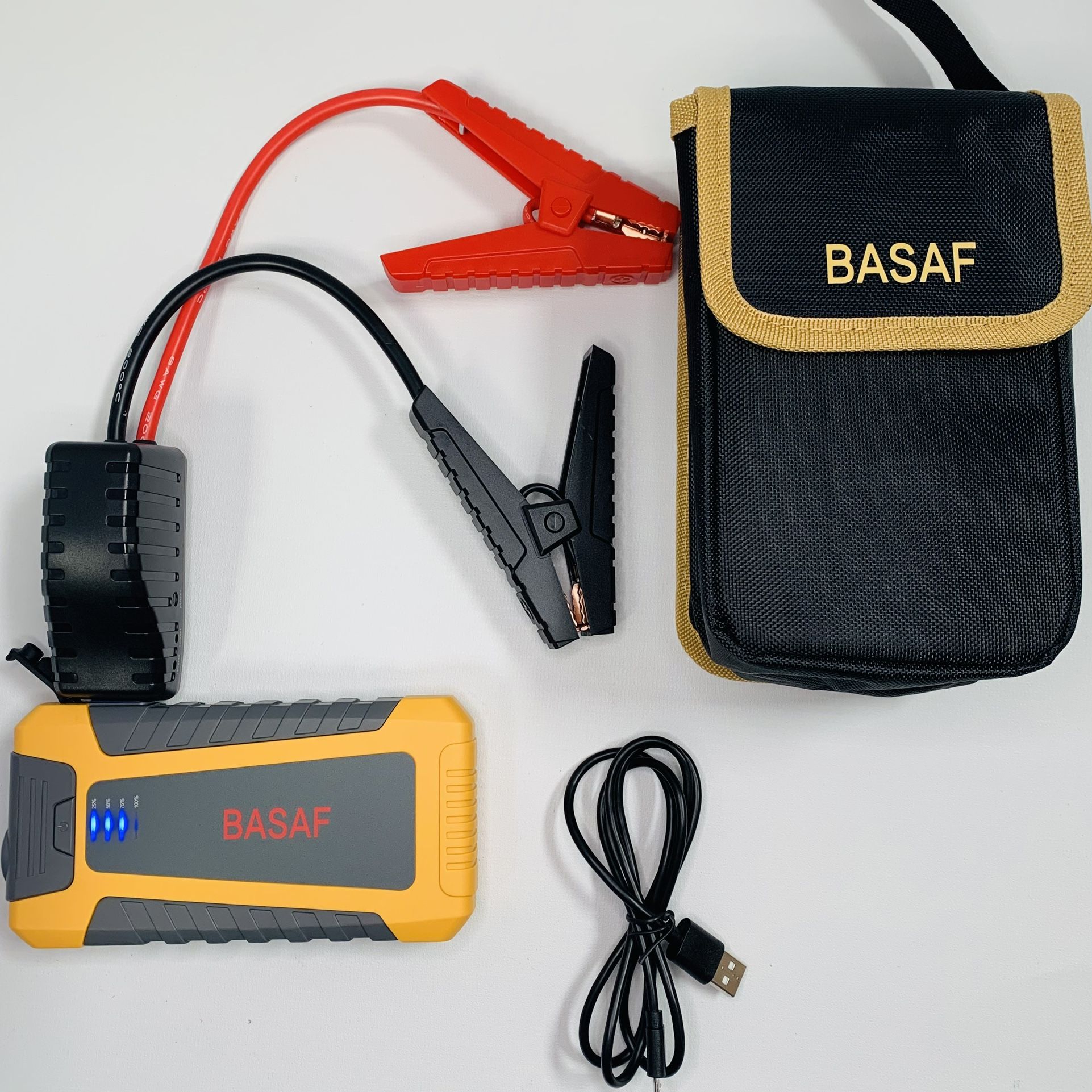 BASAF 800A Car Jump Starter,Portable Car Battery Booster, 12V Emergency Car Power Bank, Battery Jumper, Car Jumper
