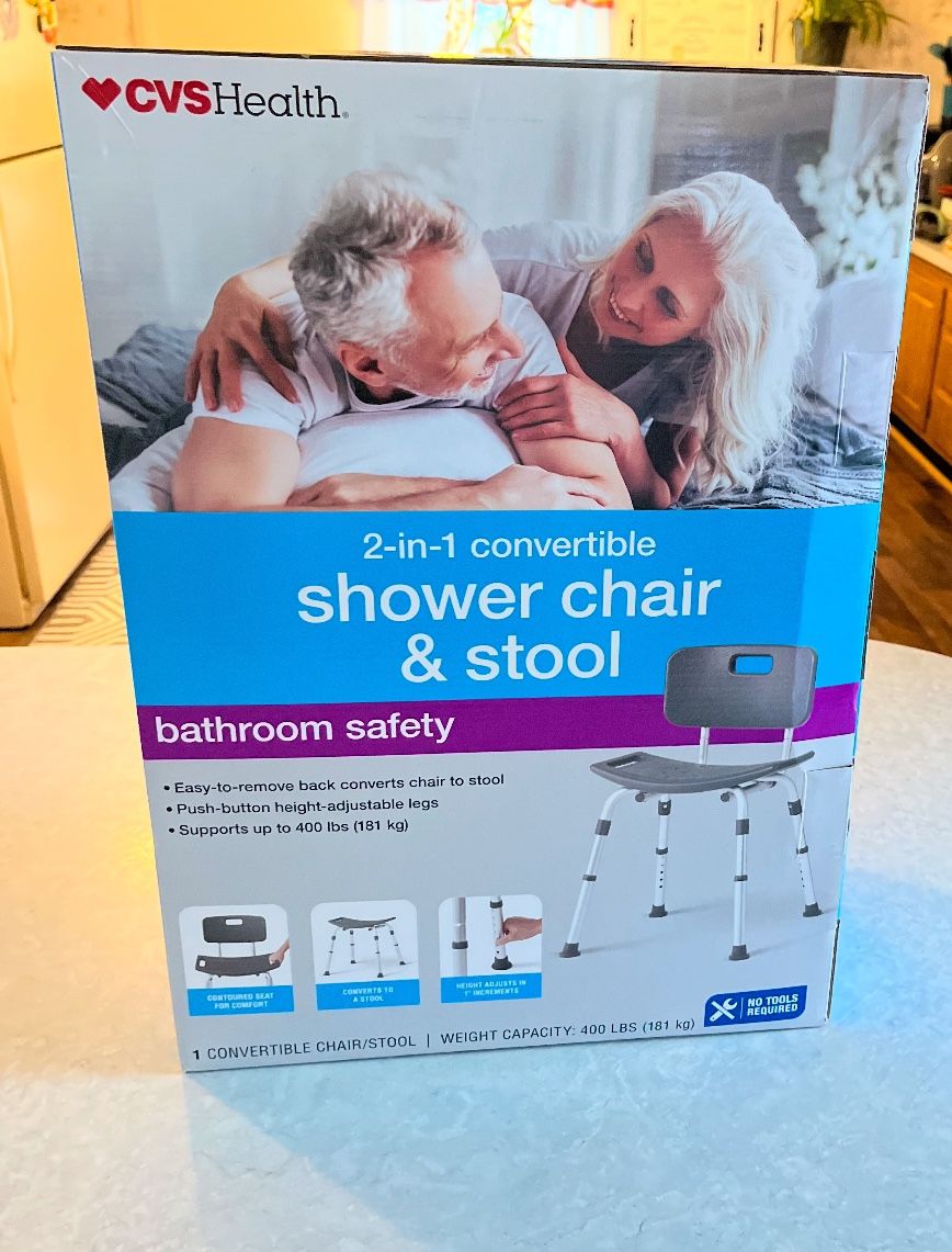 2 In 1 Shower Chair