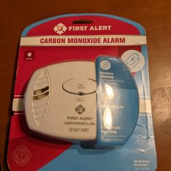 Carbon Monoxide Alarm