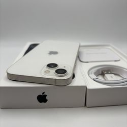 White iPhone 13 128gb unlocked for any carrier battery health 83% high points, and brand new condition +++++Spanish+++++ iPhone 13 blanco de 128 GB de