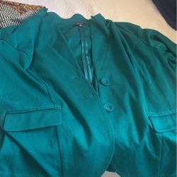 Green Blazer