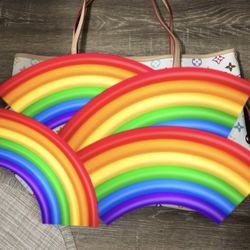 Large Rainbow Tote Bag