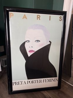 Fashion Poster w/ frame