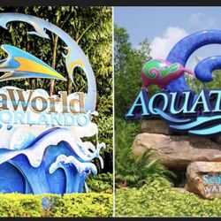 Seaworld/Aquatica Tickets For Sale 