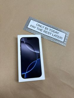 Apple IPhone 16 Pro 5G New - 90 Days Warranty - Payment Plan Available ONLY $5 DOWN