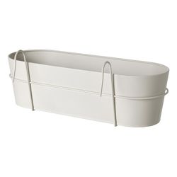 Steel Flower Box with Holder Indoor / Outdoor