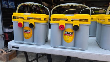 OPTIMA Batteries OPT8014-045 8014-045 D34/78 YellowTop Dual Purpose car truck Battery. Bateria Para Carro Camioneta

PRICE IS FIRM. Optima yellow top 
