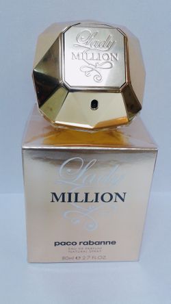 LADY MILLION BY PACO RABANNE PERFUME FOR WOMEN ORIGINAL AND BRAND NEW IN THE BOX.
