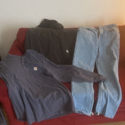 Carhart Clothing Jeans, Hoody & Long sleeve Shirt 