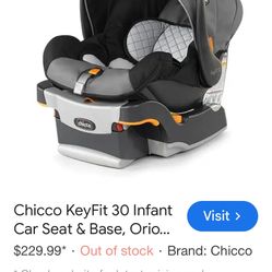 Chicco Key Fit 30 Infant Car Seat And Base 