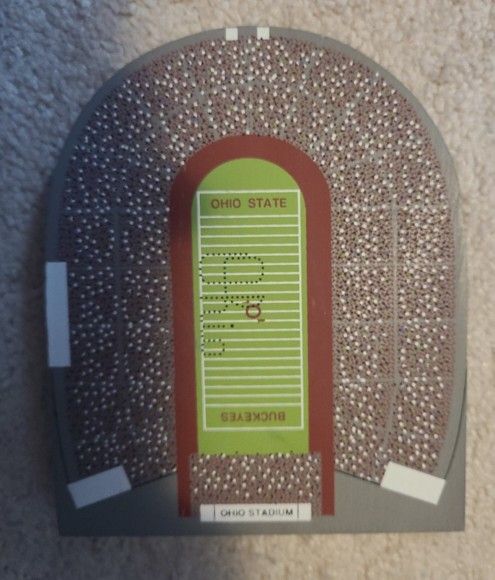 Cat's Meow The Ohio State University Horseshoe Stadium Buckeye OSU THE SHOE