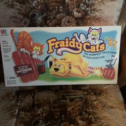 Board Game. Vintage 90s…. Fraidy  Cat 3D Game New  Never Played 