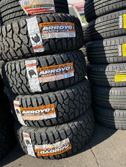 265/60/18 Arroyo Tires Nueva con 59.000 millas de garantía