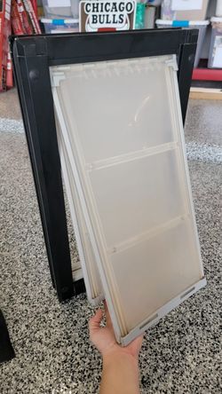 Endura Flap Pet Door - Double Flap Black Door Mount