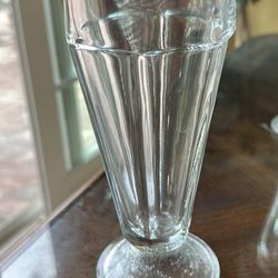 Vintage shake/malt glasses. Full set of 6.