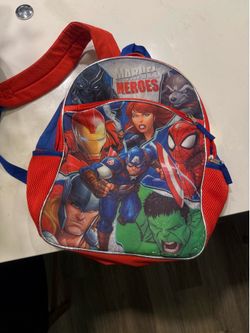 Kids marvel backpack