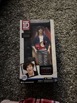 One Direction Harry Styles Singing Harry 12" Doll 1D Hasbro 2011 