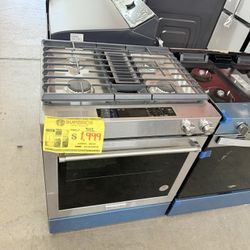 KITCHENAID GAS RANGE WITH DOWNDRAFT