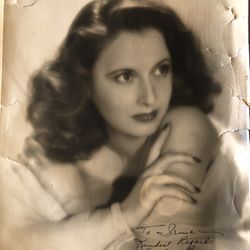 Signed Barbara Stanwyck Photo