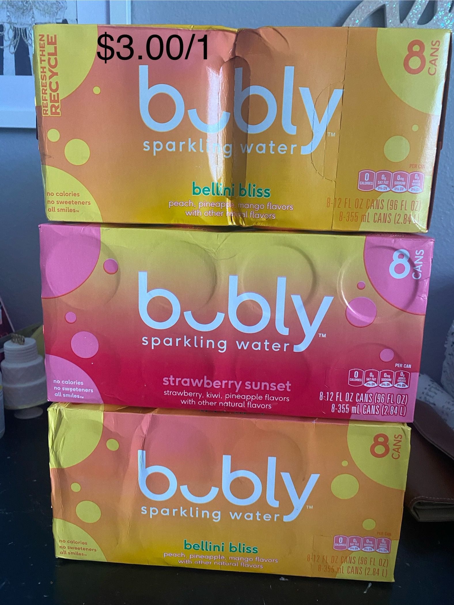 Bubly Sparkling Water