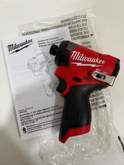 Milwaukee M12 FUEL 1/4" Hex Impact Driver (new)