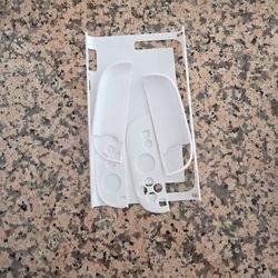 White Plastic Nintendo Switch 2 Case 