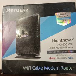 Wifi Cable Modem Router Nighthawk AC1900