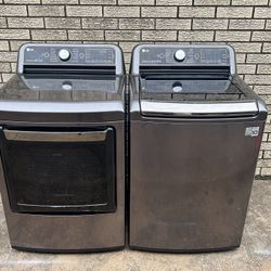 LG Smart Washer And Dryer With Steam