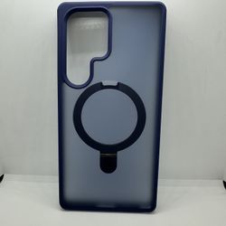 Casekoo Kickstand Magnetic Case Compatible With Galaxy S25 Ultra Blue 