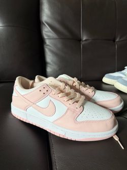 Nike Dunk Low Pink and White Sneakers