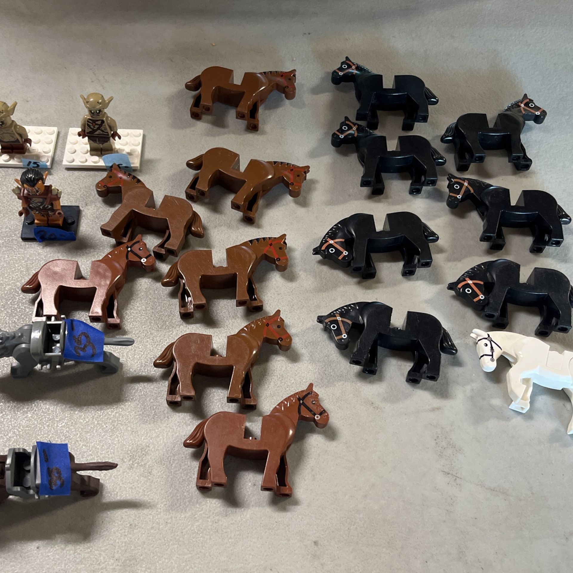 Lego Warg 79012 with Black Nose The Hobbit Animal Big Figure Minifigure