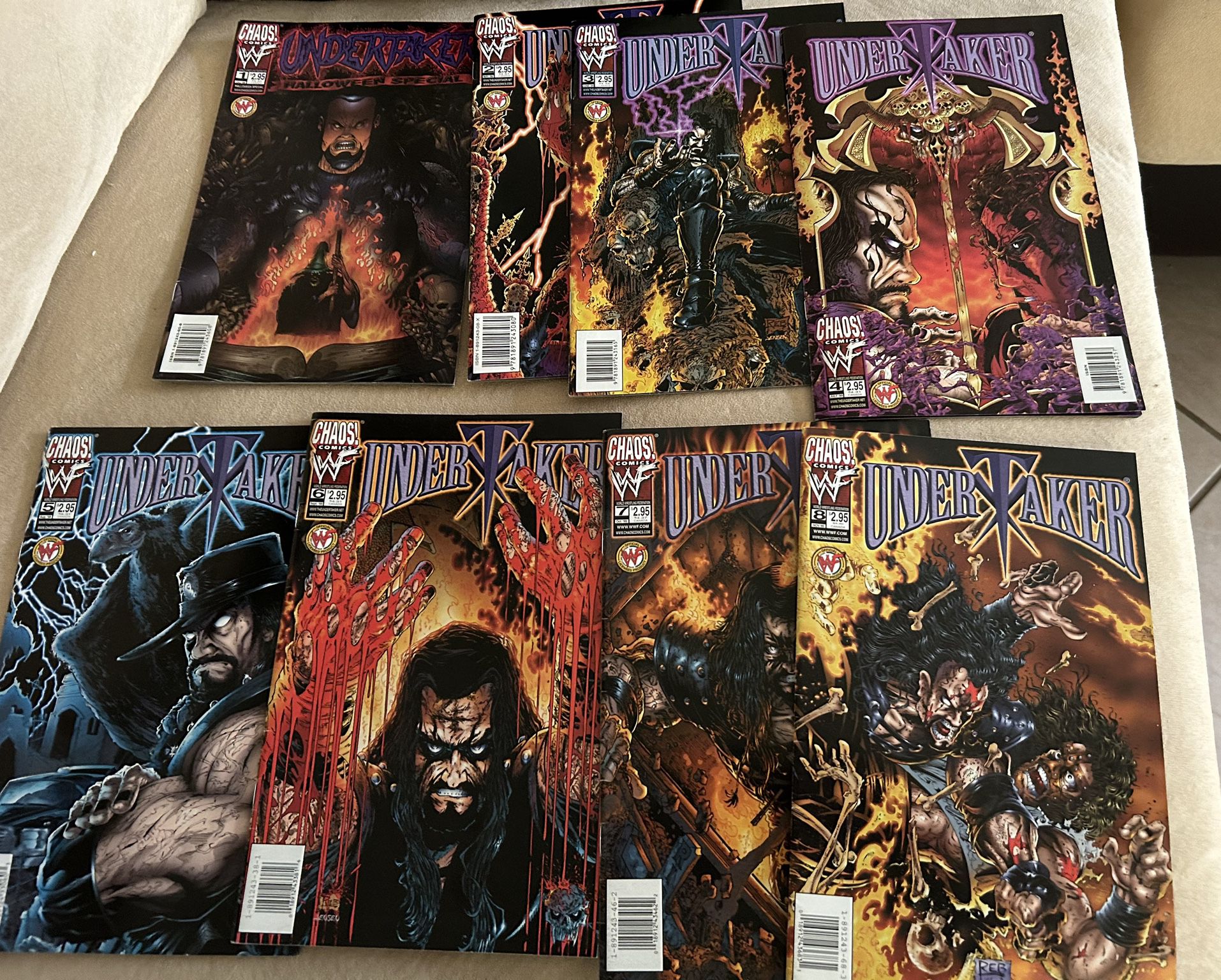 Undertaker Comic Books